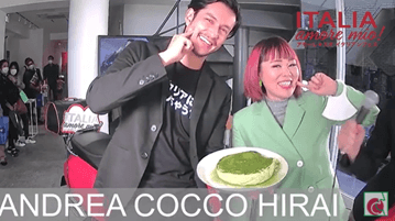 イタリア・ローマ出身人気俳優兼料理研究家アンドレアコッコさんも来日!