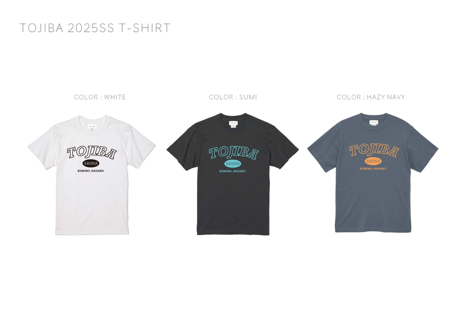 TOJIBAオリジナルTシャツ2025