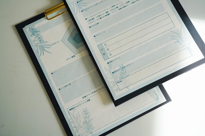 複写型のカウンセリングシートやチャートシステムを取り入れ受講生の夢へのリーチを最短に