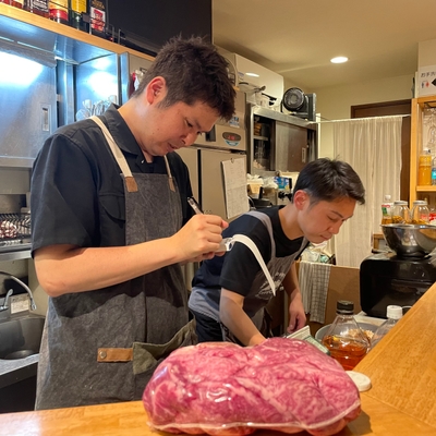 店主の二人