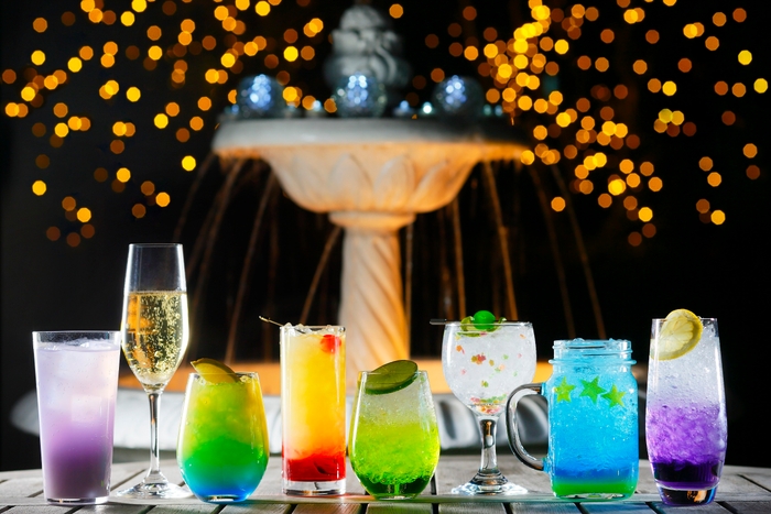 「星空テラス ~ Cafe&Bar ~」の惑星カクテル