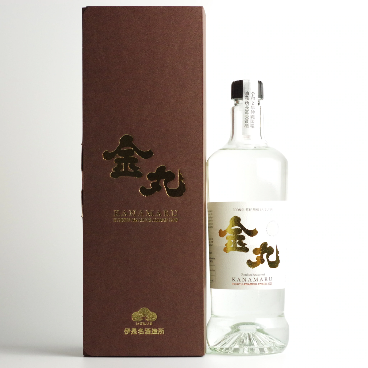 「珠玉の逸品」より限定販売などの泡盛紹介　伊是名酒造　金丸(令和2年沖縄国税事務所長受賞酒)43度