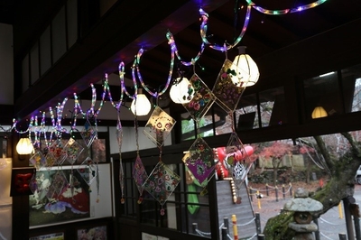 鞍馬駅(過去のクリスマス装飾)
