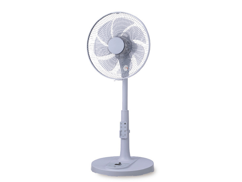 温度センサー付きDCモーター扇風機、新色のパープル。