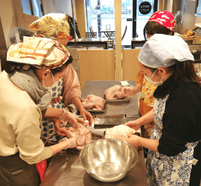 料理講座の様子