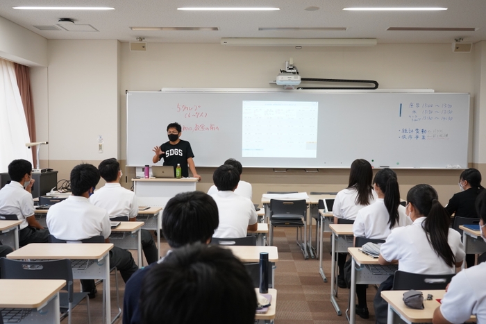 2021年9月に実施した講義風景-1