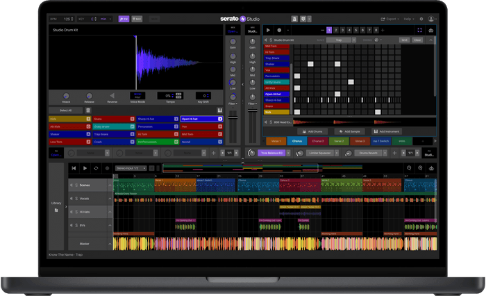 Serato Studio画面
