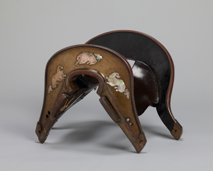 重要文化財 獅子螺鈿鞍