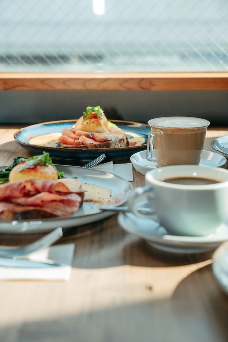 当日の待合室となる「Hangout coffee」(2)