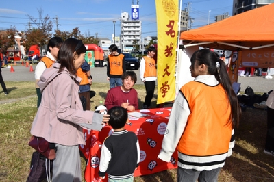 ブースの受付