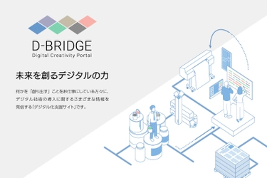 デジタル技術導入のヒントを満載　 デジタル化支援サイト「D-BRIDGE」公開のお知らせ