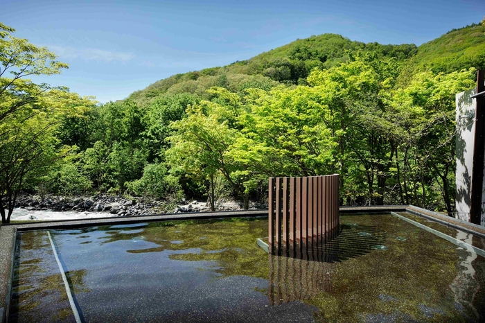 【奥入瀬渓流ホテル】渓流露天風呂