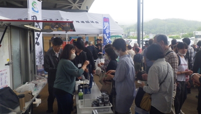 たこの販売（2025年の様子）