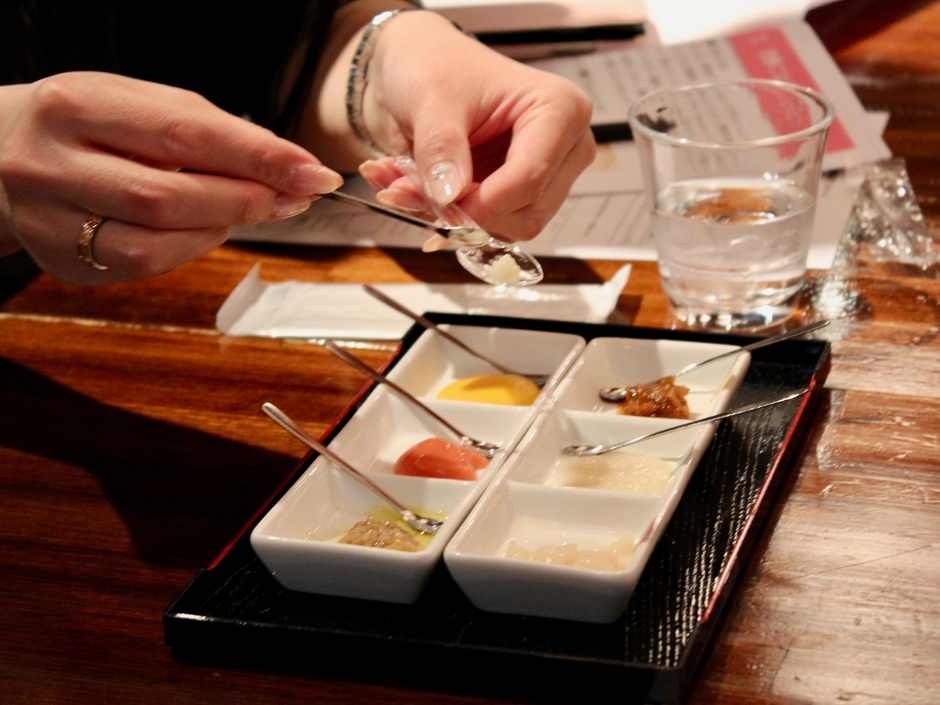 調味料試食