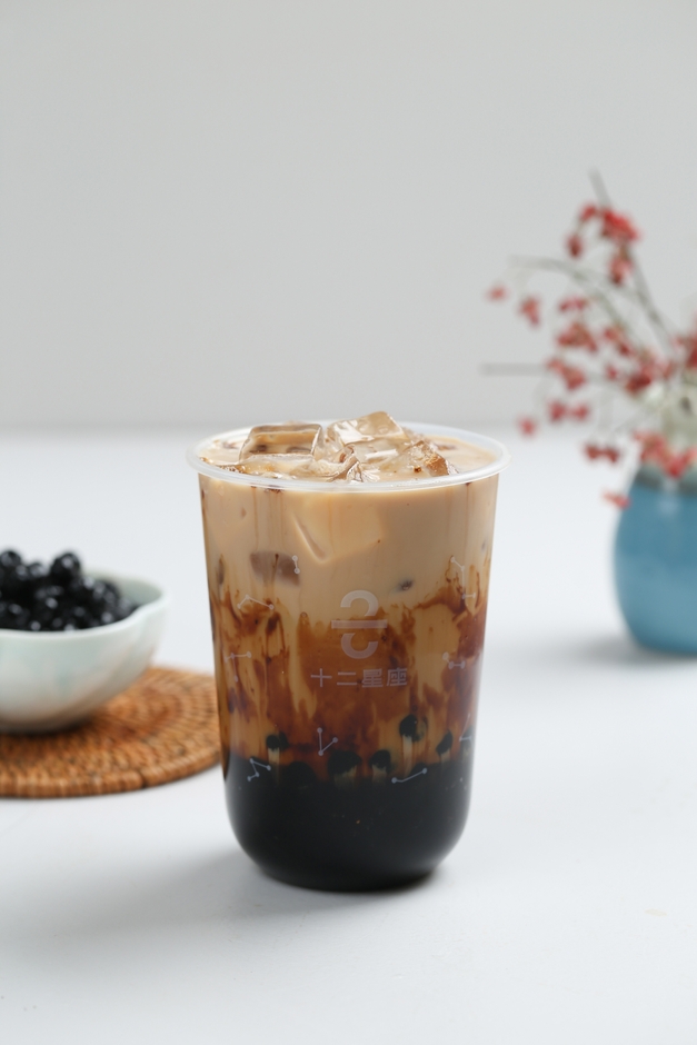 黒糖タピオカミルクティー
