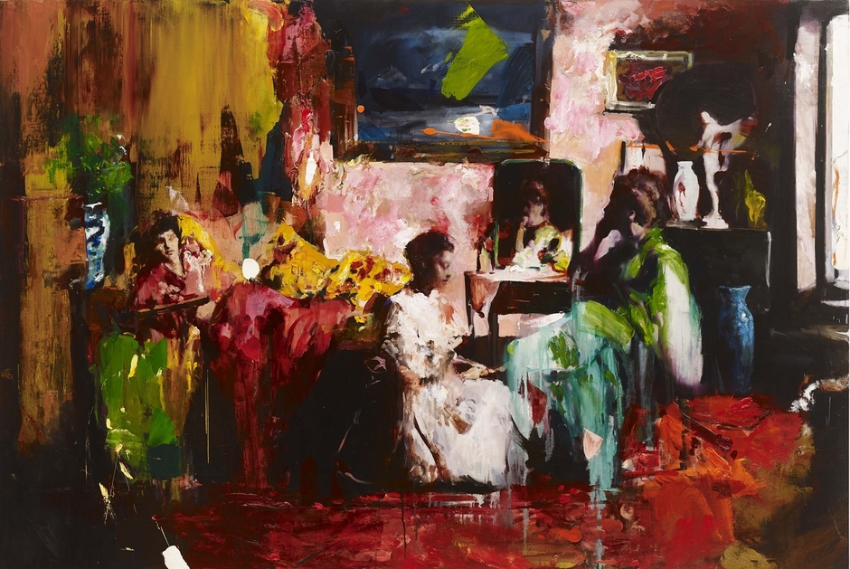 Cinderella, 2017, Oil on canvas, 130.3×194.0cm　（C）IDA Studio Inc.