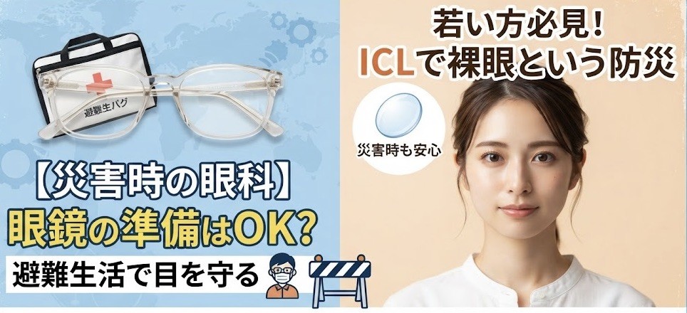 【特集】もしもの時に目を守るために：災害時の眼科的注意点と備え