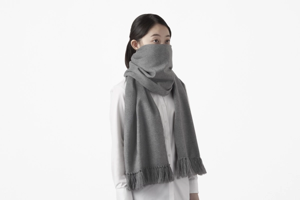 nendo×くればぁ 第2弾 世界唯一のマフラー型マスク 「bo-biプロテクトスカーフ」全国新発売