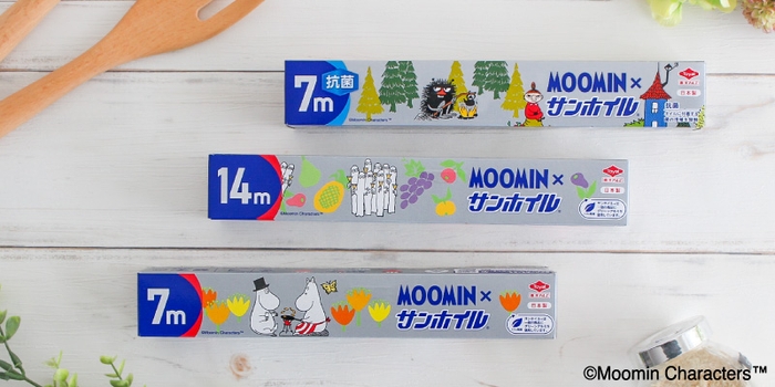 MOOMINコラボパッケージのサンホイル