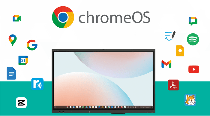 ChromeOS 搭載型 電子黒板MIRAI TOUCH