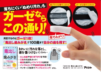 書籍『毒出し歯みがき』で推奨する「舌みがき」で 細菌性肺炎のリスクを下げられる！