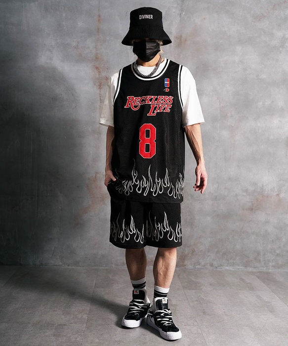 Burn Basketball TANKTOP（ブラック）