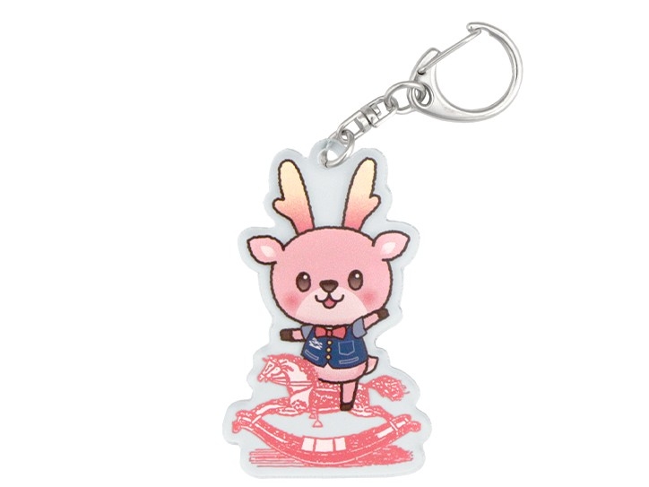 博品館×岩下の新生姜 アクリルキーホルダー 660円