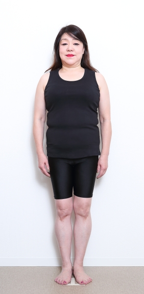 体重68㎏/ウエスト96㎝