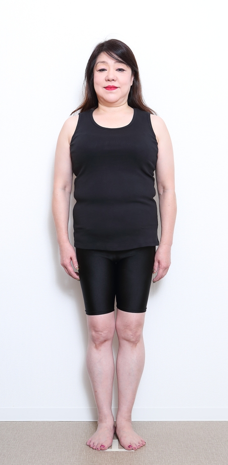 体重68㎏/ウエスト96㎝