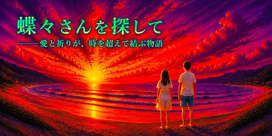 奈美と健壱が出会う金沢近くの海岸のイメージ