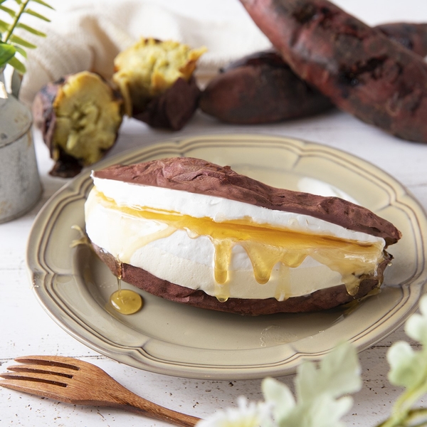 紅天使の焼き芋　チーズと生はちみつ