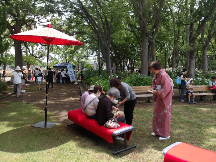 野点（昨年開催の様子）