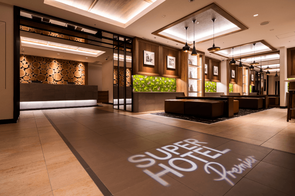 スーパーホテルPremier銀座 ロビー