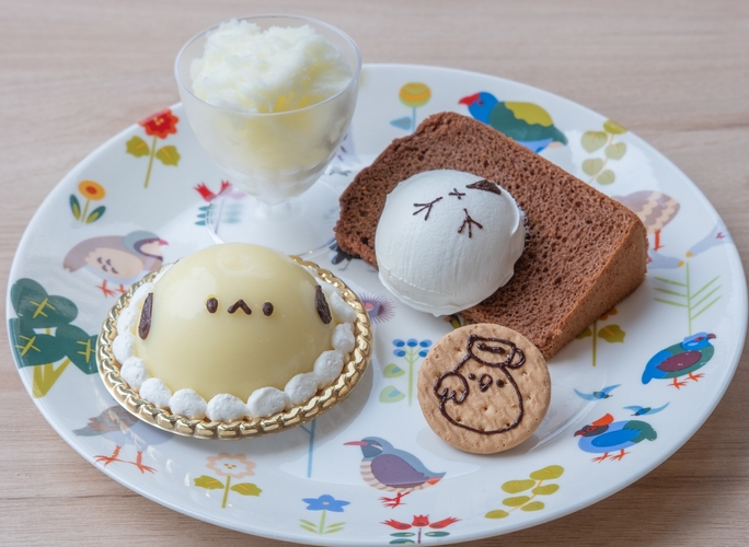 かわいいスイーツも♪