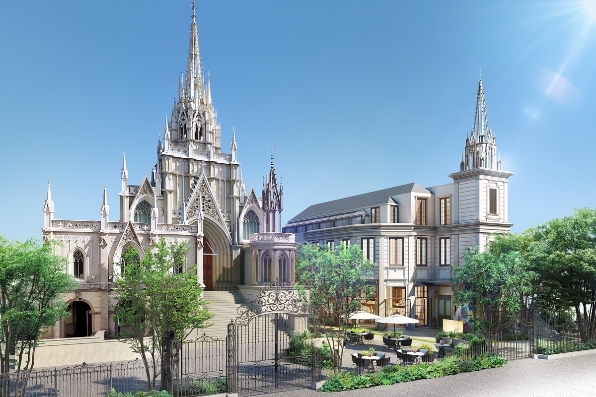 結婚式場・青山セントグレース大聖堂 新館「ノリータ」2023年3月NEW OPEN!表参道にガーデン付貸切一軒家が誕生 NEWSCAST 結婚式場・青山セントグレース大聖堂 新館「ノリータ」2023年3月NEW OPEN!表参道にガーデン付貸切一軒家が誕生 NEWSCAST