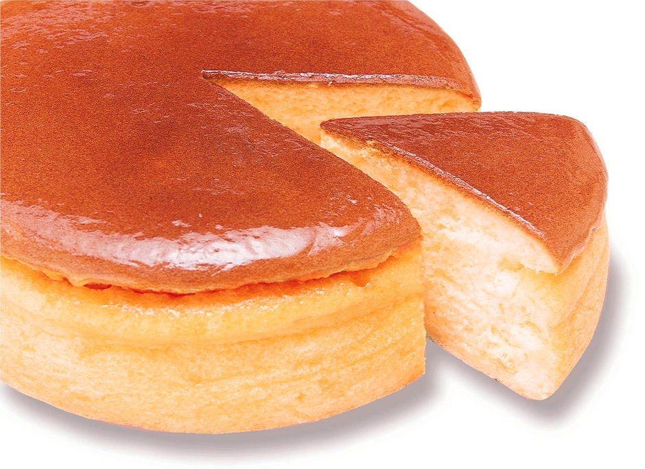 しゅわしゅわしっとり食感のスフレチーズケーキです