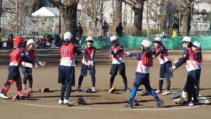 石神井スマイル選手たちの様子2