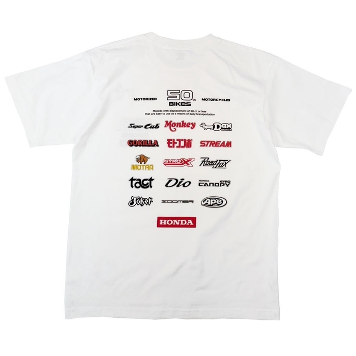 HONDA 50cc BIKES LOGO Tシャツ