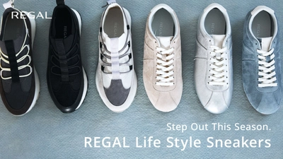 Step Out This Season － REGAL Life Style Sneakers レディースコレクション