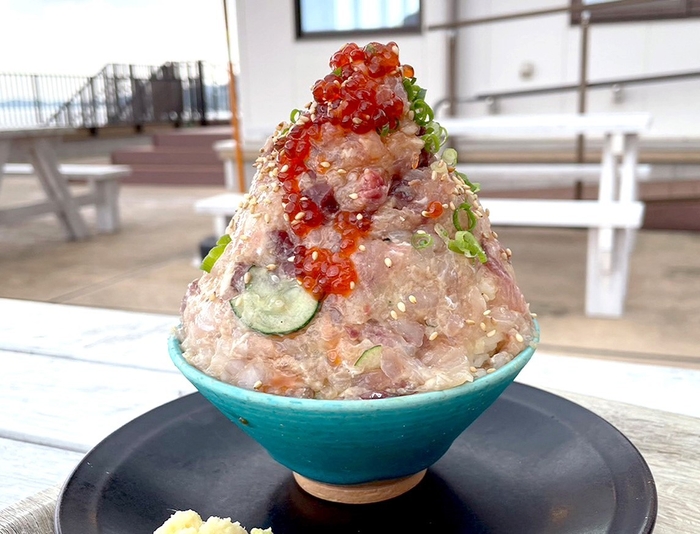 「なめろう頂上丼」税込1&#44;000円