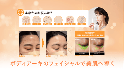 BODY ARCHIの新フェイシャルコースで美肌へ導く
