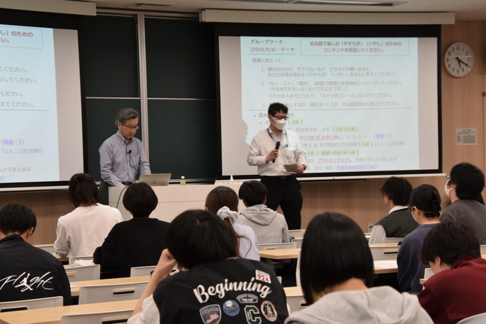 担当の森助教（右）と木野さん