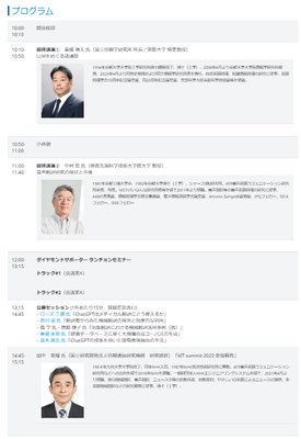 図) AAMT2023,Tokyoプログラム1