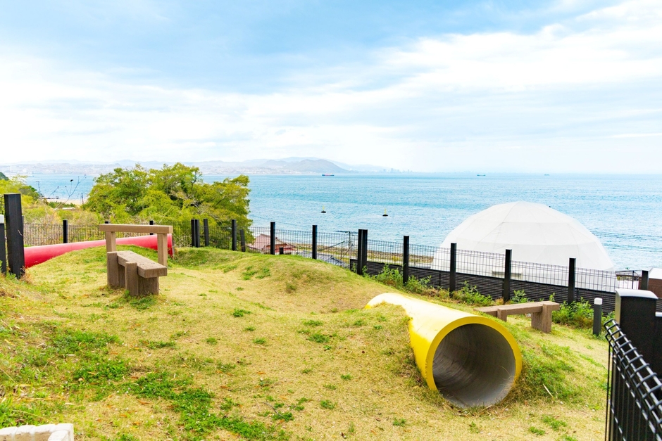 ※グランピングリゾート Awaji のドッグラン