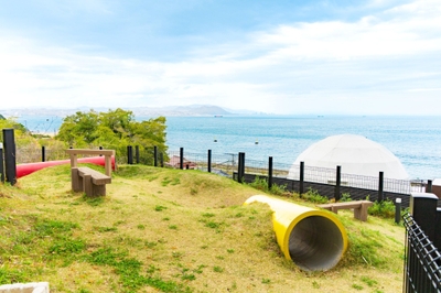 ※グランピングリゾート Awaji のドッグラン