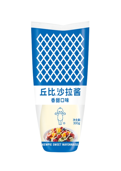 中国で販売されている、甘いタイプのマヨネーズ