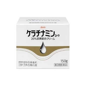 ケラチナミンコーワ20％尿素配合クリーム(外箱)