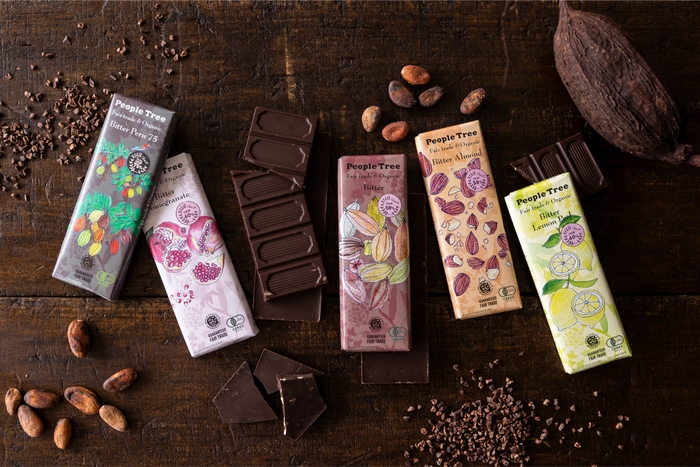 カカオ58~75%のビターシリーズも、動物性原料不使用のヴィーガンチョコです。