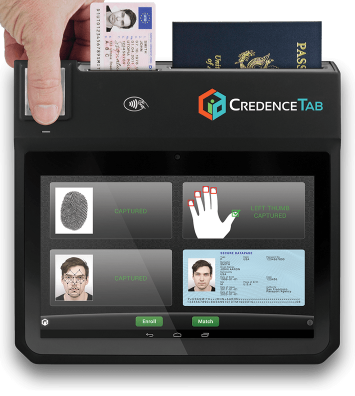 CREDENCE ID Tab4