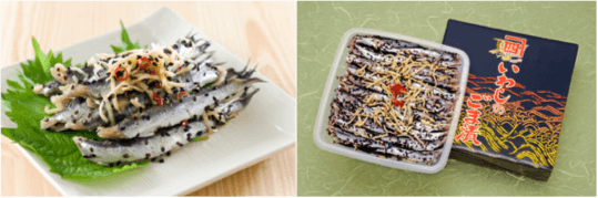 いわしのゴマ漬け